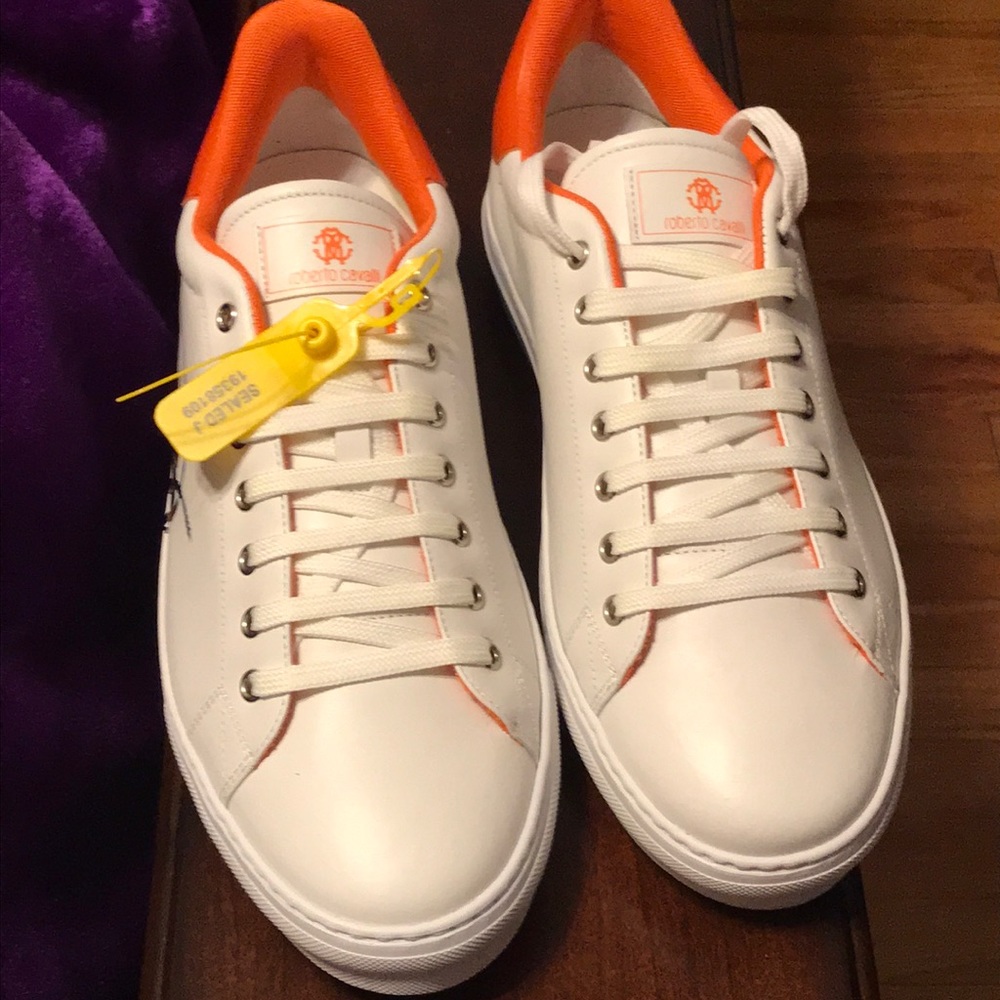 Roberto Cavalli Leather Shoe